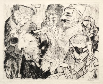 Yeni Yılınız Kutlu Olsun 1917 by Max Beckmann