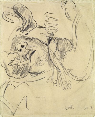 Kafa Cerrahisi Hastası by Max Beckmann