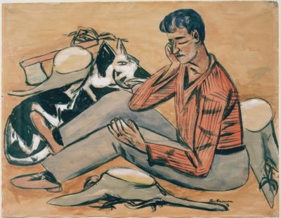 oduncu by Max Beckmann