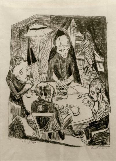 Açlık by Max Beckmann