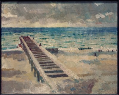 küçük kasık by Max Beckmann