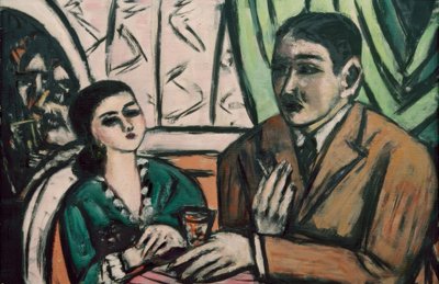 Sanatçı kafesi by Max Beckmann