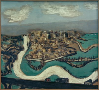 Saint-Germain manzarası by Max Beckmann