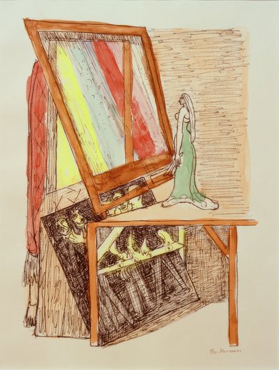 SİHİRLİ AYNA (Zauberspiegel) by Max Beckmann
