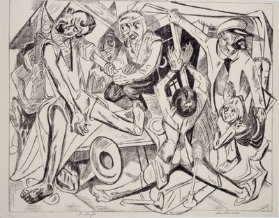 Malepatrus, Max Beckmann (1884-1950), litografi. Almanya, 20. yüzyıl. by Max Beckmann