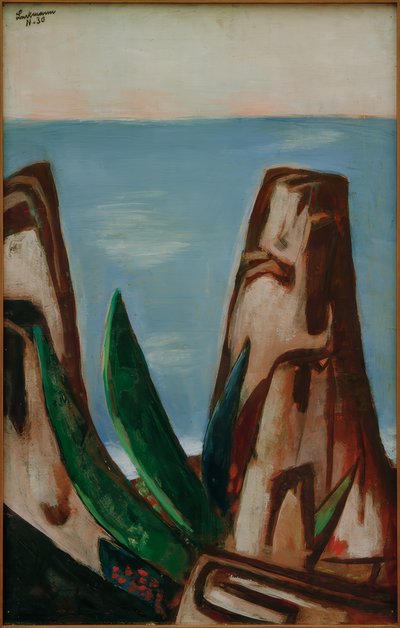 Deniz. Fransız Rivierası by Max Beckmann