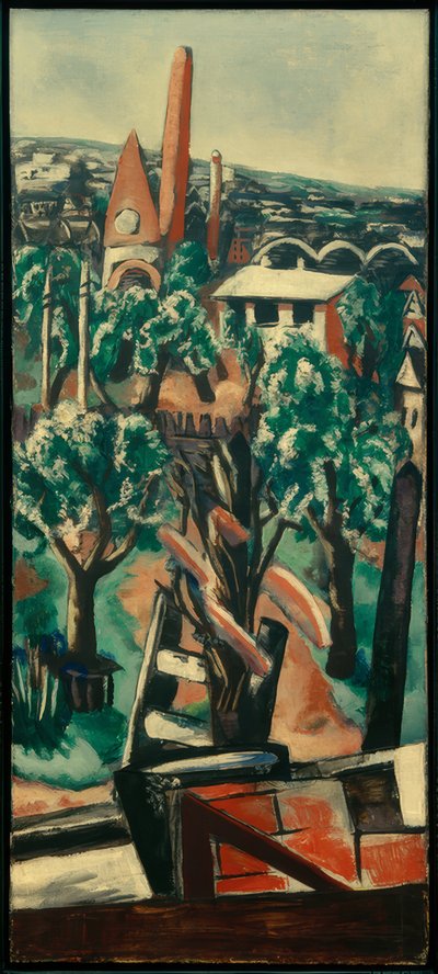 Yeni bina by Max Beckmann