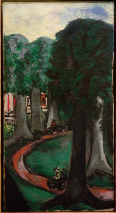 parkweg by Max Beckmann