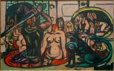 Perseus (Herkül) son görevi by Max Beckmann