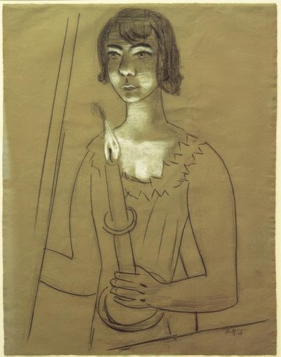 mum ile quappi by Max Beckmann