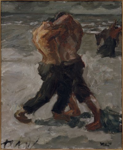 Rakipler: Zil çifti by Max Beckmann