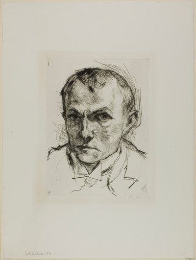 Otoportre by Max Beckmann