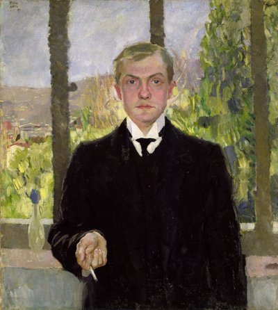 Floransa'da Otoportre by Max Beckmann