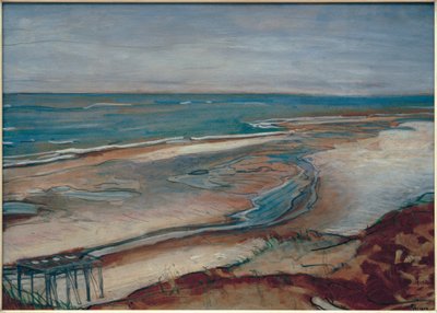 Plaj manzarası by Max Beckmann