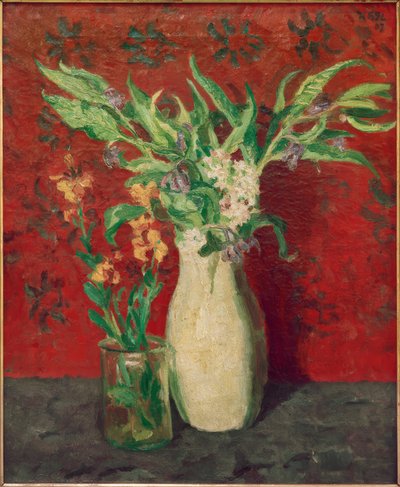 Bataklık çiçekleri by Max Beckmann