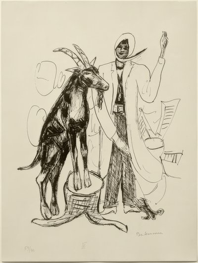 BUCK by Max Beckmann