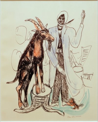 BUCK by Max Beckmann
