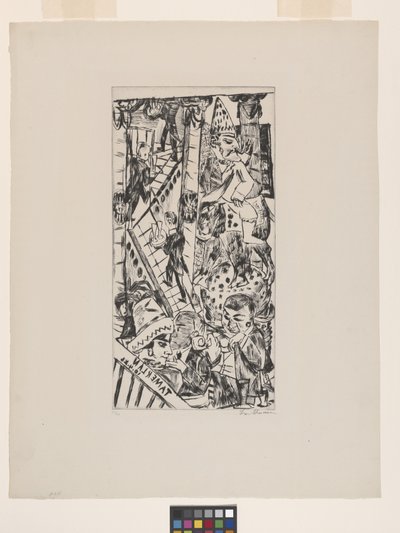 Timur by Max Beckmann
