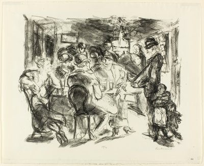 meyhane by Max Beckmann