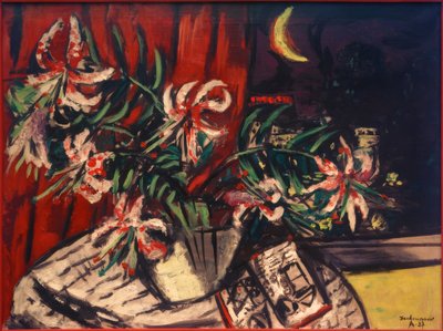 Türk zambakları by Max Beckmann