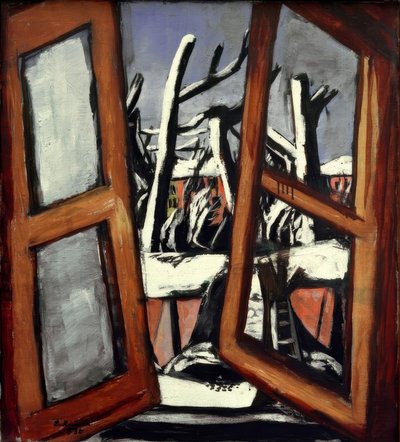 Kış manzarası by Max Beckmann