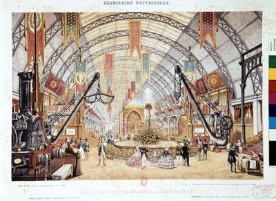 Exposition Universelle 1855: Palais de l"Industrie
