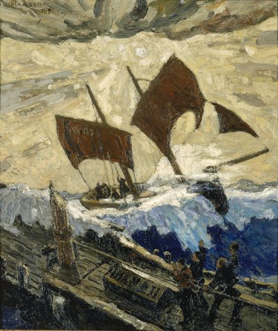 İngiliz Kanalında Bir Olay, 1919. by Max Bohm