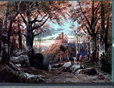 “Tannhauser” için dekor, Richard Wagner