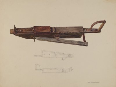 Mısır Ekici, c. 1938. by Max Fernekes