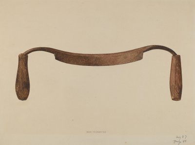 Çekme bıçağı, c. 1938. by Max Fernekes