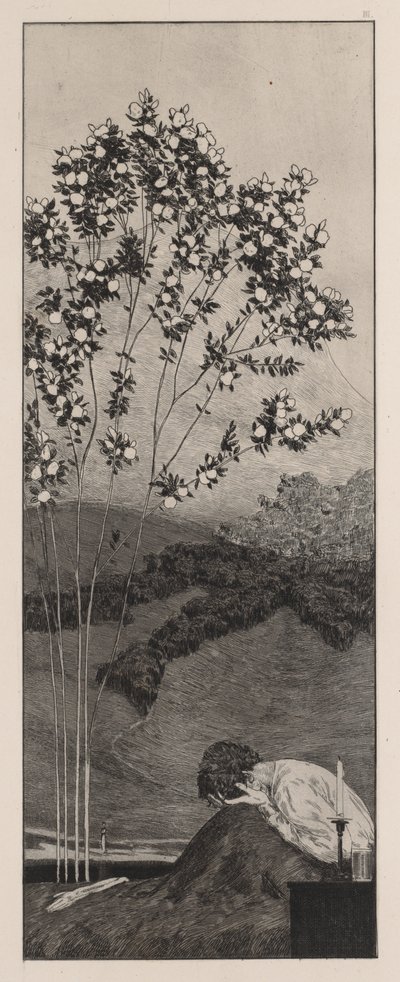 Bir Eldiven: Arzular, 1880. by Max Klinger
