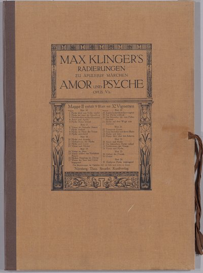 Aşk Tanrısı ve Ruh [Opus Vb] by Max Klinger