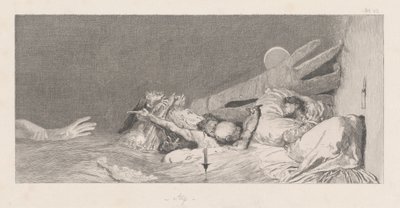 Kaygı korkuları, 18781880. by Max Klinger