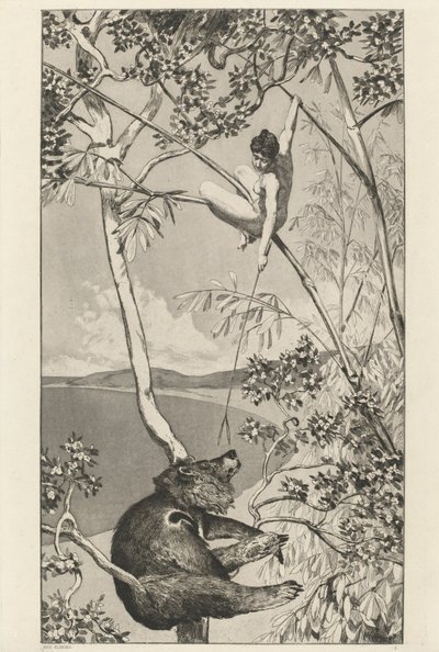 Ayı ve Elf: pl.1 by Max Klinger