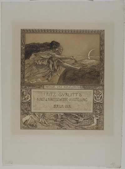 Gurlitt Sergisi Kartı: Hayal Gücü ve Çocuk Sanatçı by Max Klinger