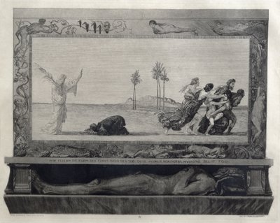 Kurtarıcı Olarak Ölüm (Der Tod als Heiland) illüstrasyonu 