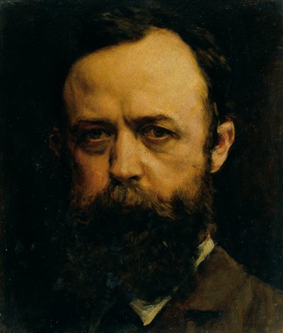 bir beyefendinin portresi by Max Klinger
