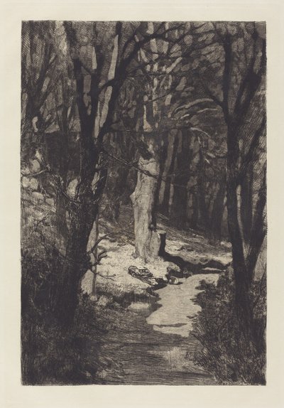 Ben Walde (Ormanda) by Max Klinger