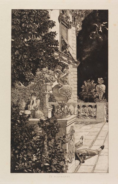 Inflammation, from Dramas, Opus IX Dramen, Opus IX, 1883 by Max Klinger