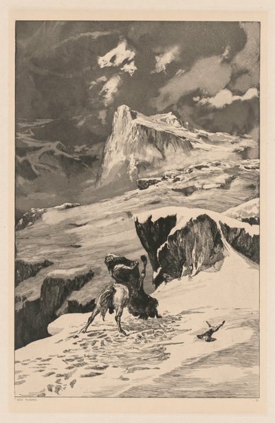 Intermezzo: Savaşan Centaurlar (Opus IV, 4) by Max Klinger