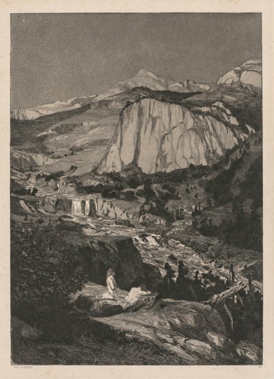 Intermezzo: Mehtaplı Gece Opus IV, 5, 1881. by Max Klinger