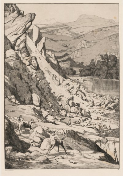 Heyelan (Opus IV, 6) by Max Klinger
