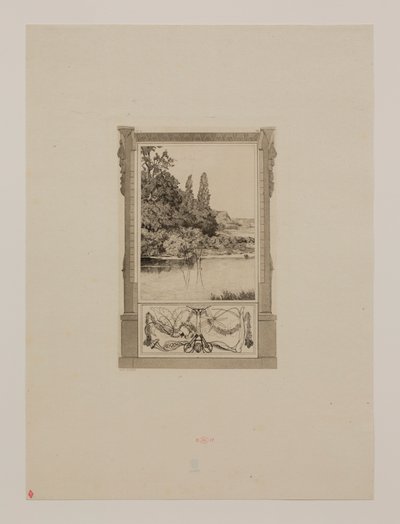 Narcissus ve Echo II by Max Klinger