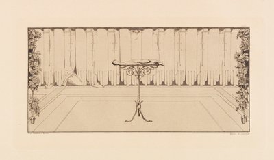 Opus VI, Bir Eldivenin Bulunması Üzerine Açıklamadan, 1881. by Max Klinger