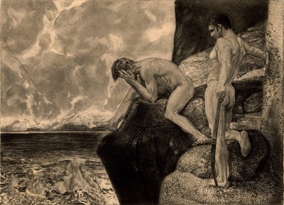 Opus XII, Brahms Hayali, 1894. by Max Klinger