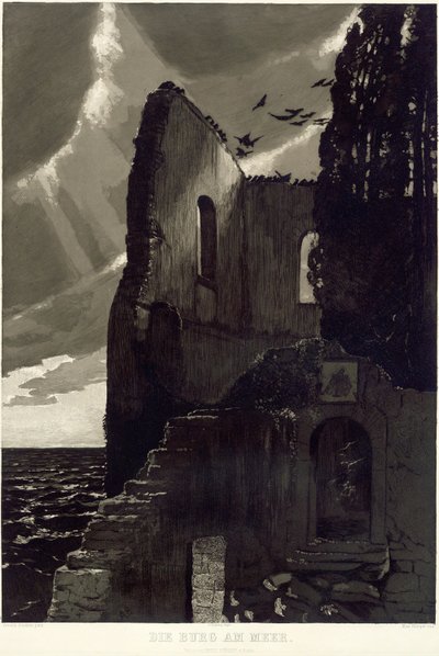 Deniz kenarındaki kale by Max Klinger