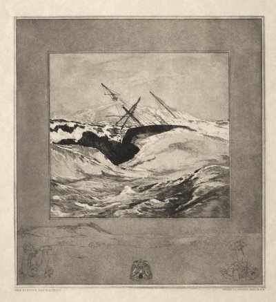 Vom Tode I, (Opus II, 1889) 3 by Max Klinger