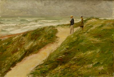 Katwijk yakınlarındaki kumulda by Max Liebermann