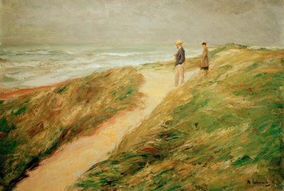 kumul ve deniz by Max Liebermann
