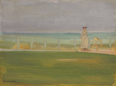Sahildeki Kadın, 1901 by Max Liebermann